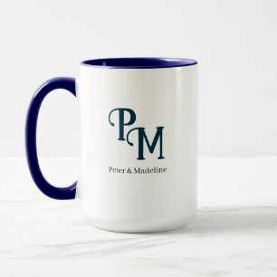 Personalisierte Paare Kaffeepause Tasse