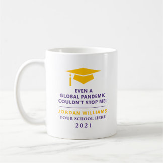 Personalisierte Pandemie - Graduate Class of 2021  Kaffeetasse