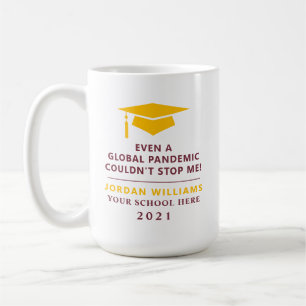 Personalisierte Pandemie - Graduate Class of 2021 Kaffeetasse