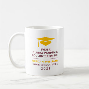 Personalisierte Pandemie - Graduate Class of 2021  Kaffeetasse