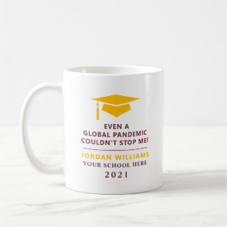 Personalisierte Pandemie - Graduate Class of 2021  Kaffeetasse