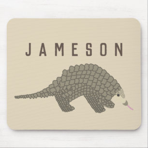 Personalisierte Pangolin-Mausunterlage Mousepad