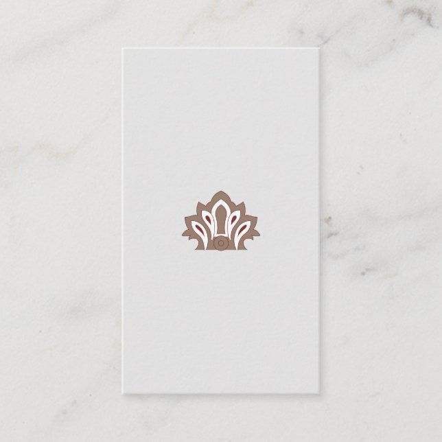 Personalisierte Papiereinsätze per Drag & Drop ein Begleitkarte (Vorderseite)