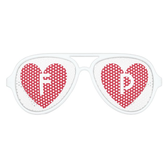 Personalisierte Party-Shades, Gastgeschenke Partybrille (Vorderseite)