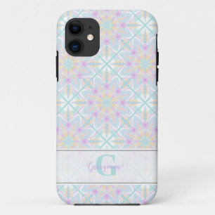 Personalisierte Pastel Rainbow Floral Mandala gete Case-Mate iPhone Hülle