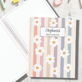 Personalisierte Pastel Sketch Notizbuch