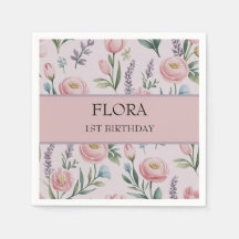 Personalisierte Pastell-Rose und Tulpen