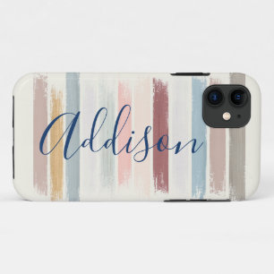 Personalisierte Pastellpinselstriche  Case-Mate iPhone Hülle