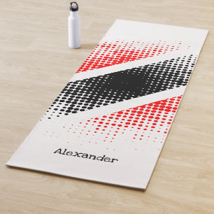 Personalisierte Patternflagge "Trinidad und Tobago Yogamatte