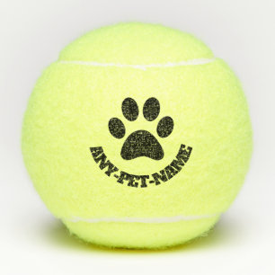 Personalisierte Paw Print Dog Ball
