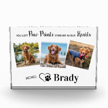 Personalisierte Paw-Prints in unserem Hearts Hund-
