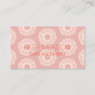 Personalisierte "Peach Blooms" (amerikanisch) Visitenkarte