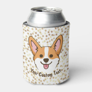 Personalisierte Pembroke Welsh Corgi Welpen Hundes Dosenkühler