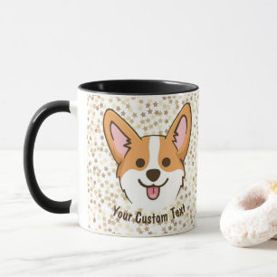 Personalisierte Pembroke Welsh Corgi Welpen Hundes Tasse