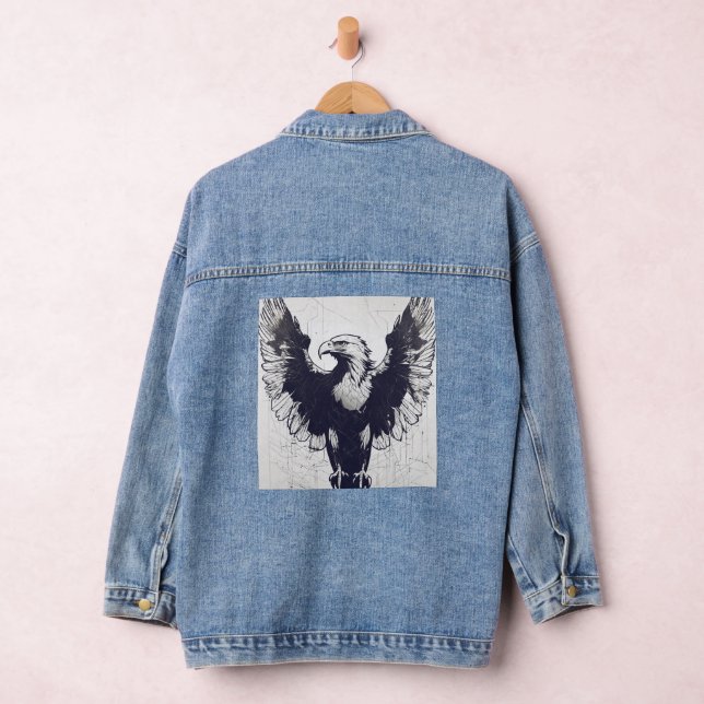 Personalisierte Perfektion: Damenbinden-Jack Jeansjacke (Hangar)