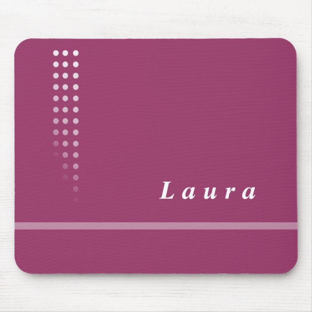 Personalisierte Perle Mousepads (Vorne)