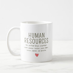 Personalisierte Personalabteilung Kaffeetasse