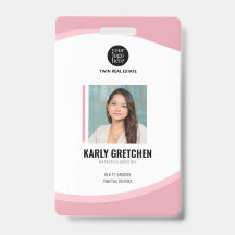 Personalisierte Personalausweis für moderne Untern