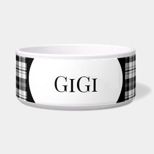 Personalisierte Pet Food Bowl - Black & White - HA Napf