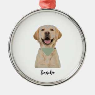 PERSONALISIERTE PET-ORNATION ORNAMENT AUS METALL