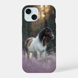 Personalisierte Pferdefoto iPhone 15 Hülle
