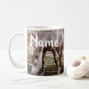 Personalisierte Pferdezucht Entwurf Kaffeemaschine Kaffeetasse