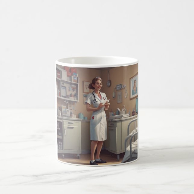 Personalisierte Pflege: Eine Touch der Tasse des M (Mittel)
