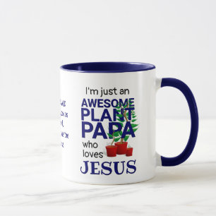 Personalisierte PHANTASTISCHE PFLANZE PAPA LIEBEN Tasse