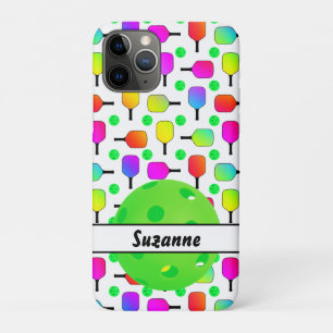 Personalisierte Pickleball Paddles Case-Mate iPhone Hülle