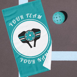 Personalisierte Pickleball-Rackets & Ball Sporty C Handtuch
