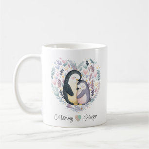 Personalisierte Pinguin-Liebe-Tasse Kaffeetasse