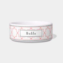 Personalisierte Pink Blush- und Weißer Sternenmust