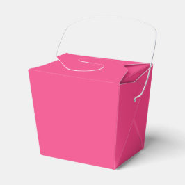 Personalisierte Pink Gefälligkeitsboxen - Ausnehme Geschenkschachtel