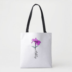 Personalisierte Pink Lily Blume