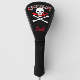 Personalisierte Piratenflagge (Cutlass) Golf Headcover