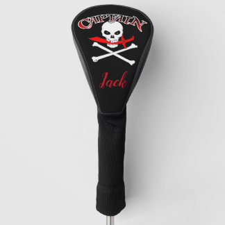 Personalisierte Piratenflagge (Cutlass) Golf Headcover