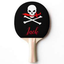 Personalisierte Piratenflagge (Cutlass)Ping Pong P