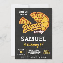 Personalisierte Pizza Palace Geburtstagsparty, jed Einladung