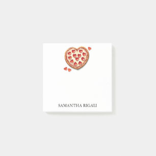 Personalisierte Pizza-Post-it-Notizen Post-it Klebezettel