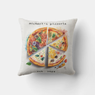 Personalisierte Pizzeria Kissen