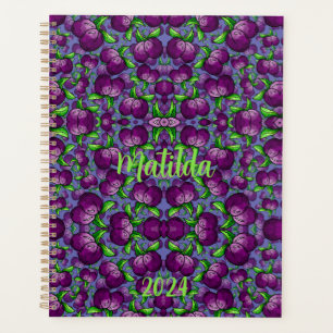 personalisierte PLUM Spiralplaner Frucht funky Planer