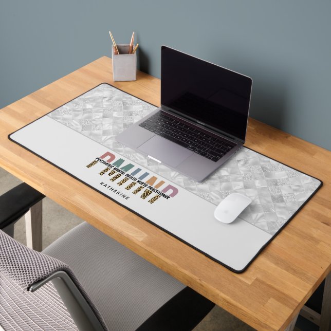 Personalisierte PMHNP Psychiatrische Psychiatrisch Schreibtischunterlage (Büro 2)