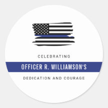 Personalisierte Polizeiresignation