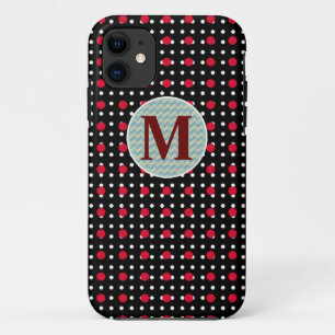 personalisierte Polka-Punkte Case-Mate iPhone Hülle