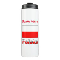 Personalisierte Polska-Flagge