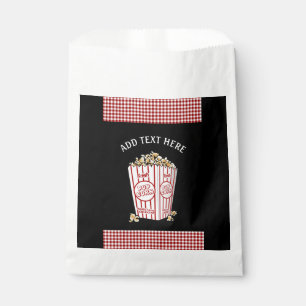 Personalisierte Popcorn-Süßigkeits-Bevorzugung Geschenktütchen