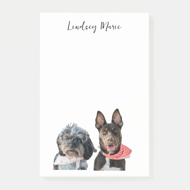 PERSONALISIERTE POST-IT-Hinweise für FOTO Post-it Klebezettel (Vorderseite)