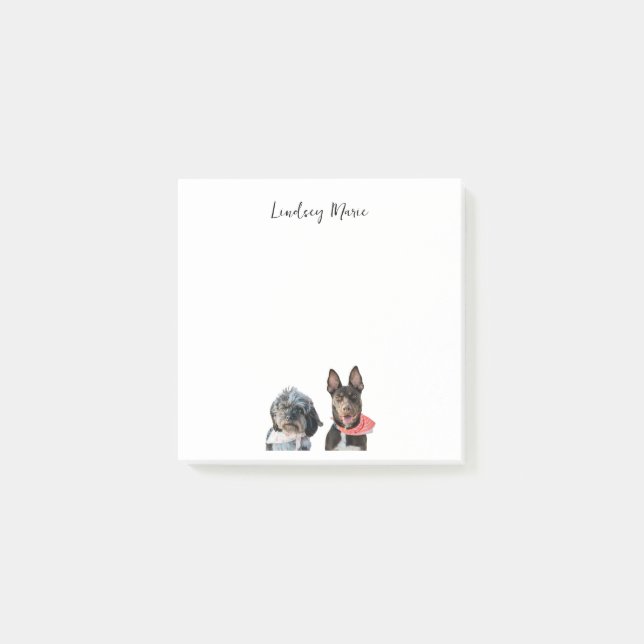 PERSONALISIERTE POST-IT-Hinweise für FOTO Post-it Klebezettel (Vorderseite)