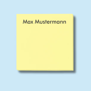 personalisierte post-it klebezettel