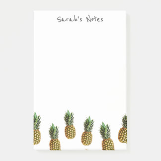 Personalisierte Post-it®-Noten für Ananas-Liebhabe Post-it Klebezettel